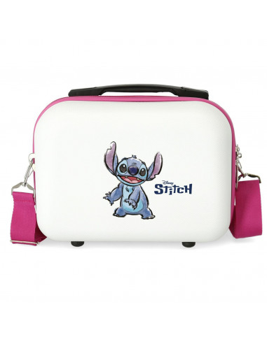 NECESER ABS ADAP.  ADORABLE STITCH BLANCO